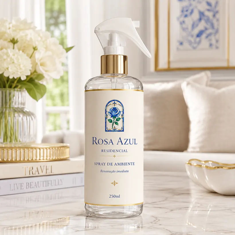 Rosa Azul Residencial — Spray de Ambiente